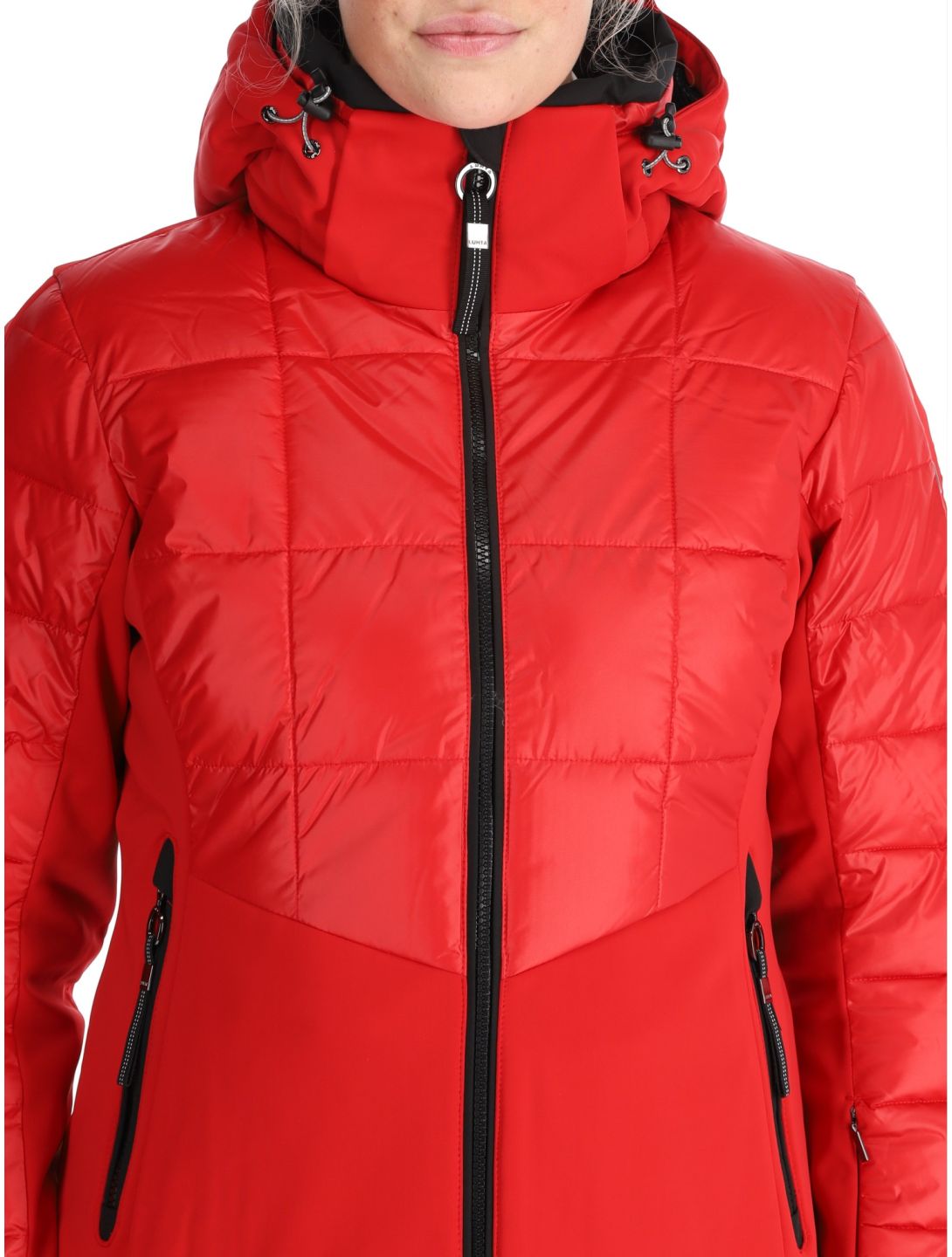 Luhta, Kuivasalmi ski jacket women Cranberry red 