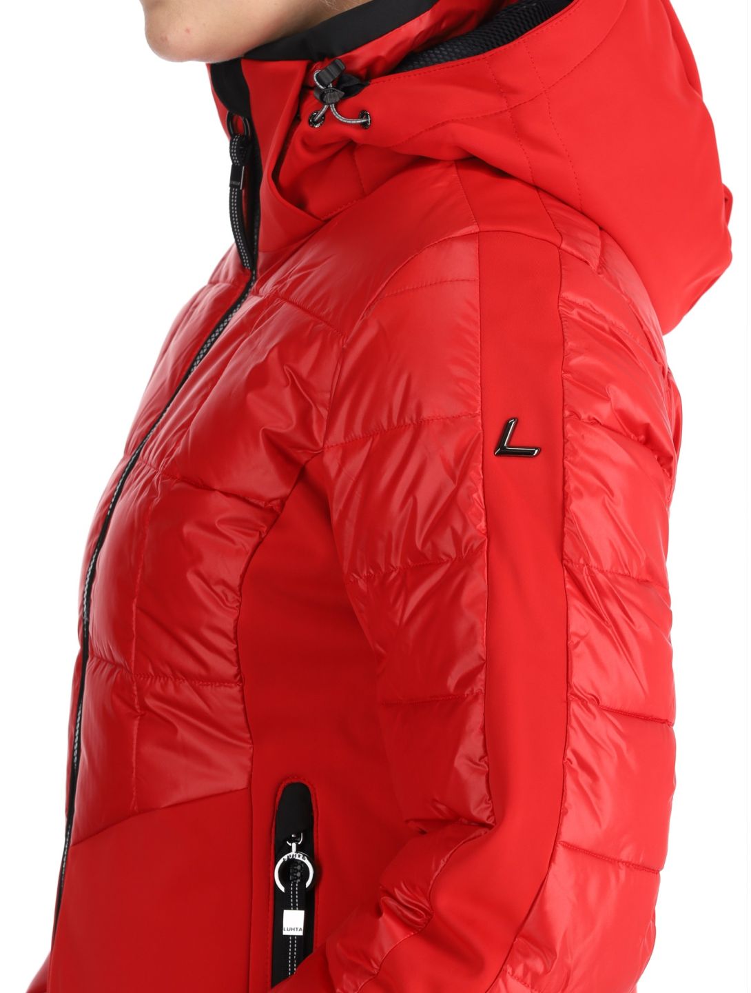 Luhta, Kuivasalmi ski jacket women Cranberry red 