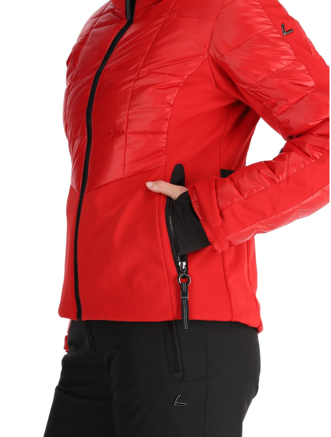 Luhta, Kuivasalmi ski jacket women Cranberry red 