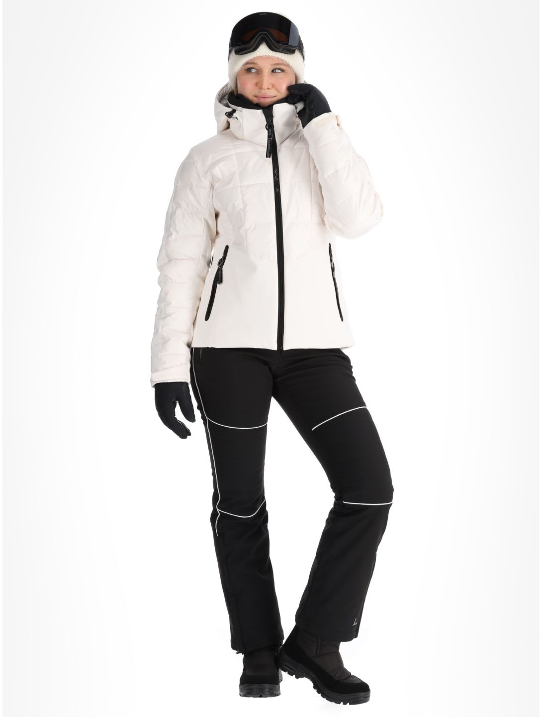 Luhta, Kuivasalmi ski jacket women Powder beige 