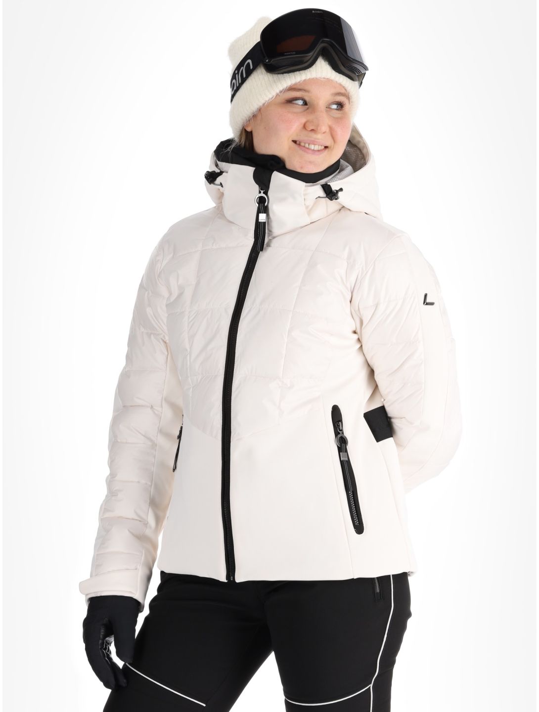 Luhta, Kuivasalmi ski jacket women Powder beige 