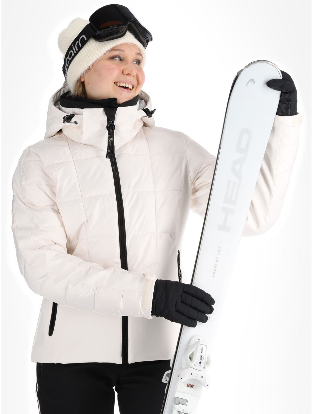 Luhta, Kuivasalmi ski jacket women Powder beige 