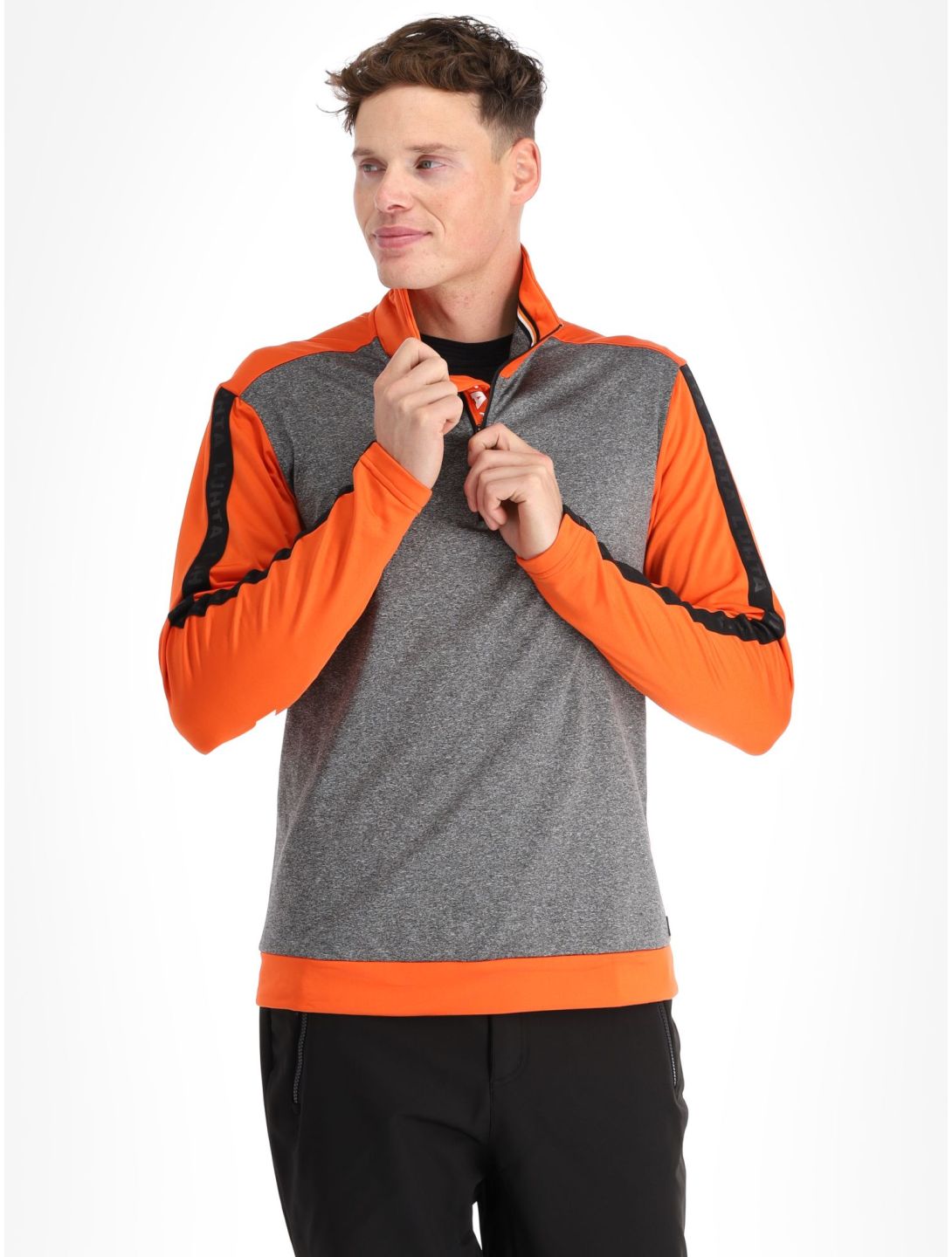 Luhta, Kuohu pullover men Orange grey, orange 