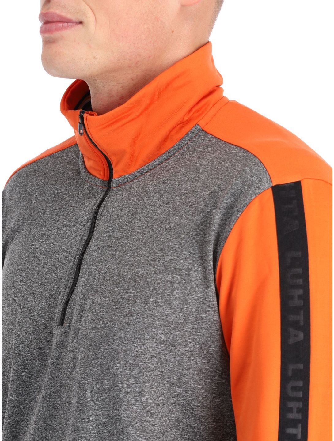 Luhta, Kuohu pullover men Orange grey, orange 