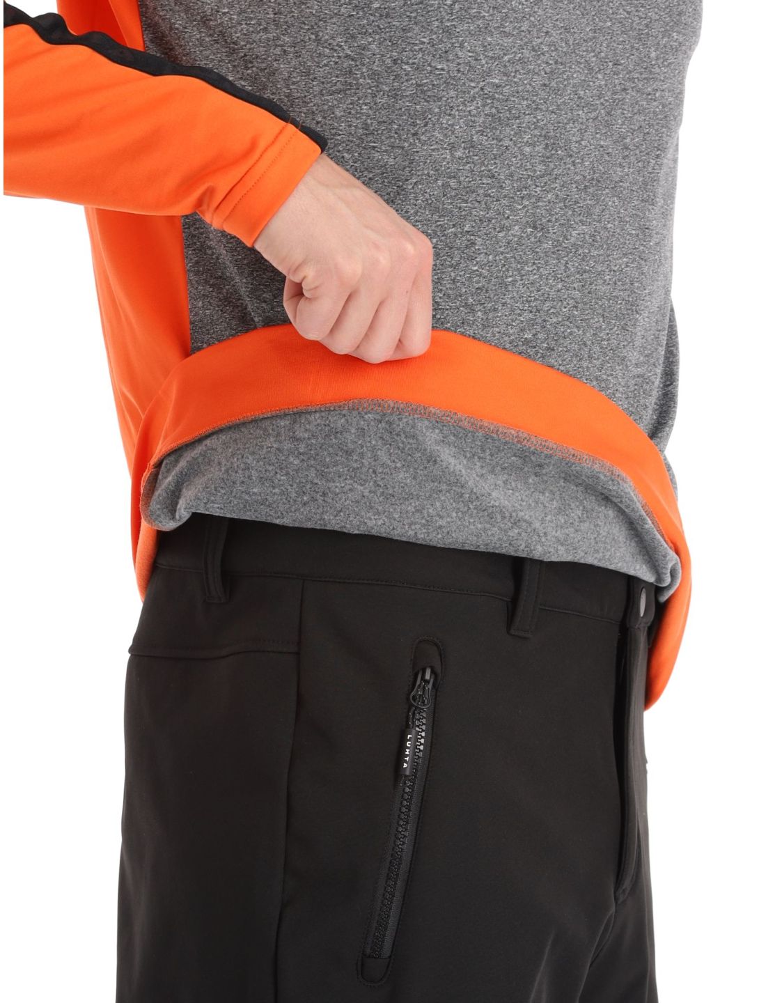 Luhta, Kuohu pullover men Orange grey, orange 