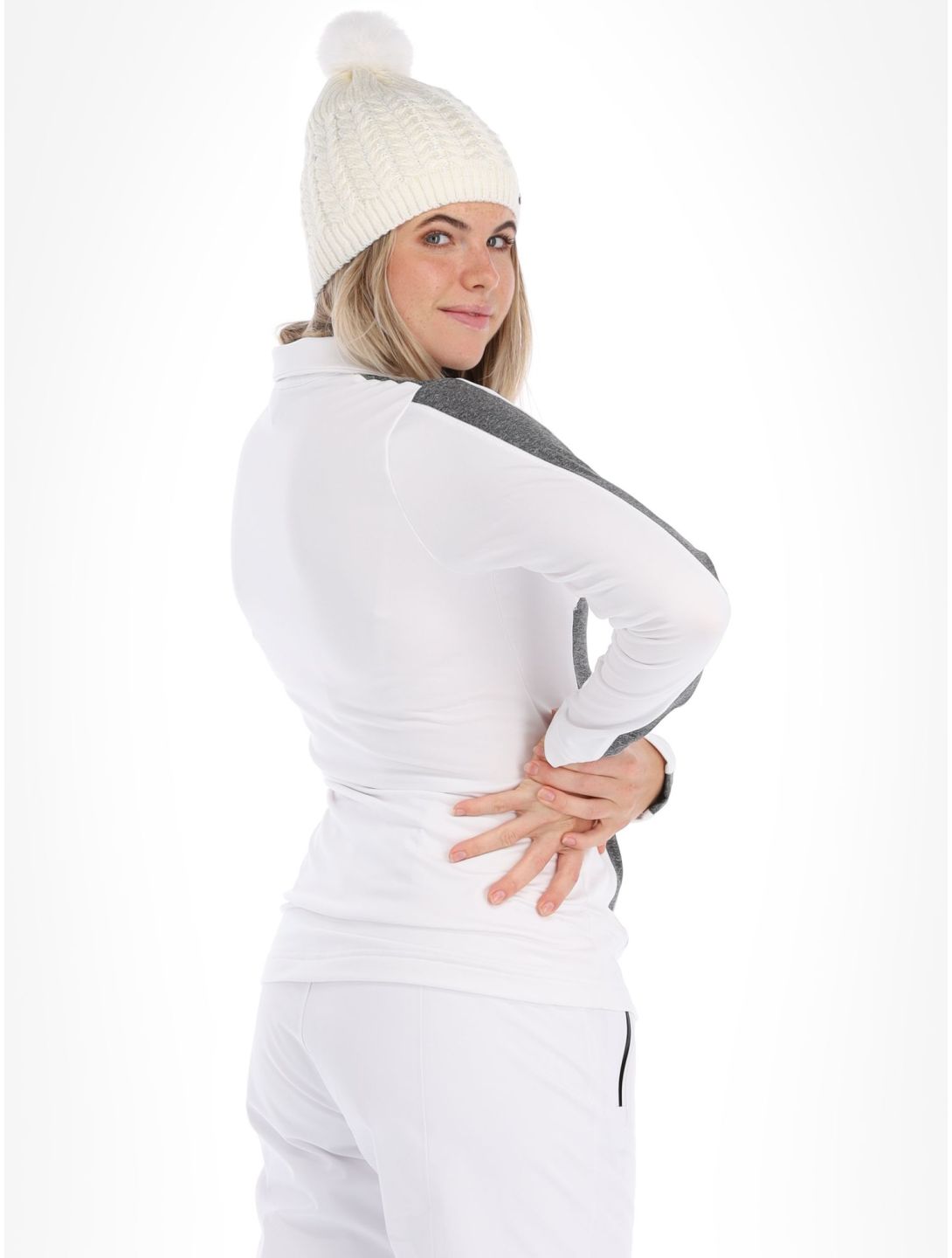 Luhta, Kuusa pullover women Optic White grey, white 