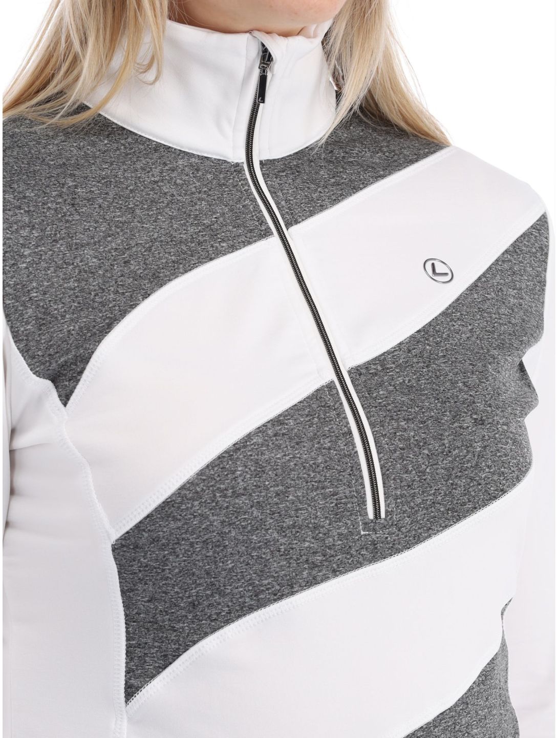 Luhta, Kuusa pullover women Optic White grey, white 