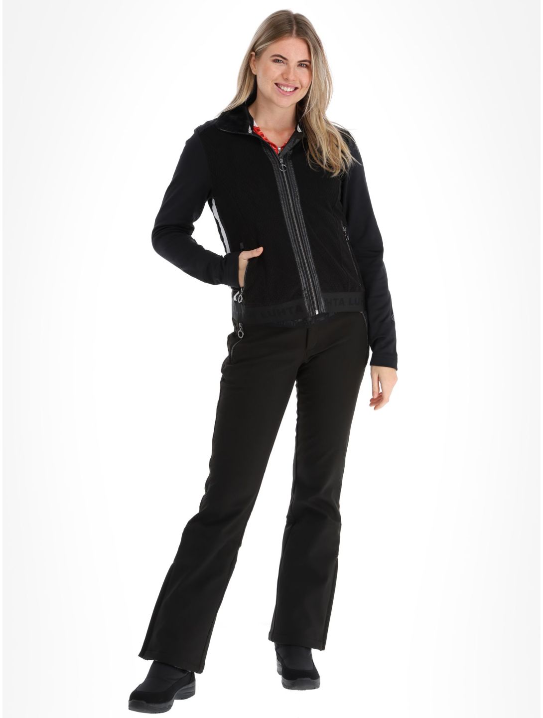 Luhta, Joensuu softshell ski pants women black