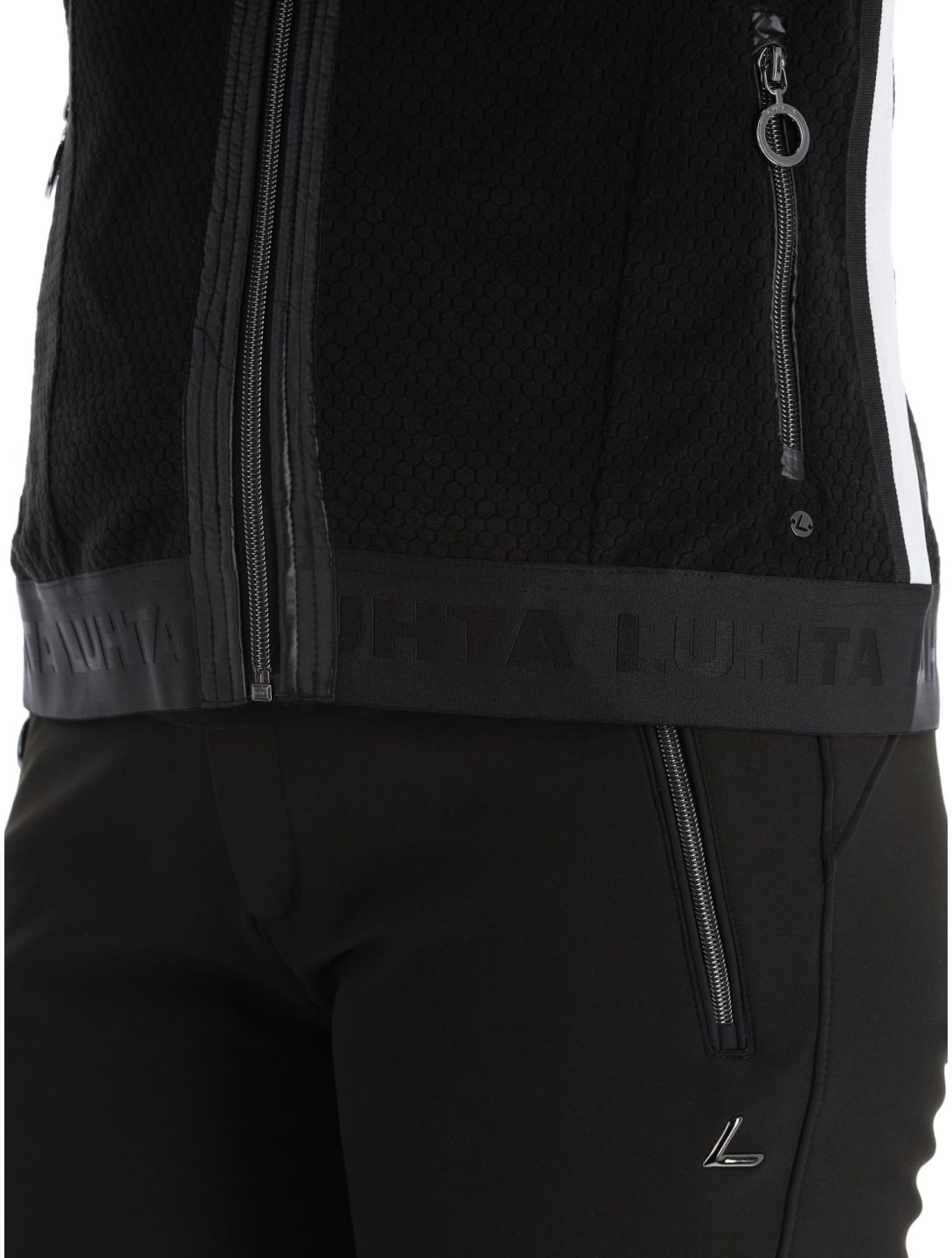 Luhta, Lainiotunturi jacket women Black black, grey 