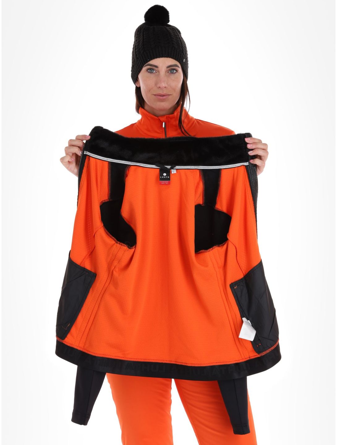 Luhta, Lainiotunturi jacket women Orange black, orange 