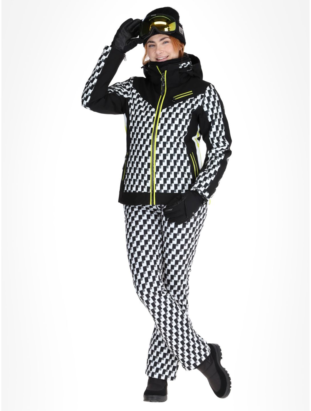 Luhta, Laukukero ski jacket women Black / White black, white 