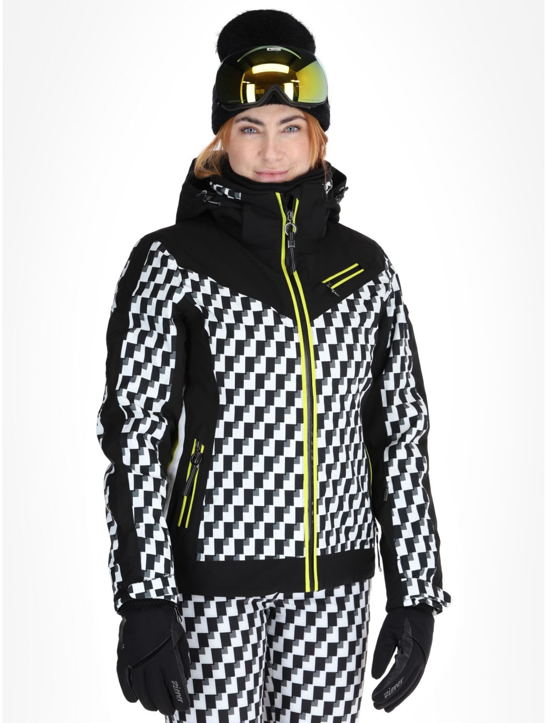 Luhta, Laukukero ski jacket women Black / White black, white 