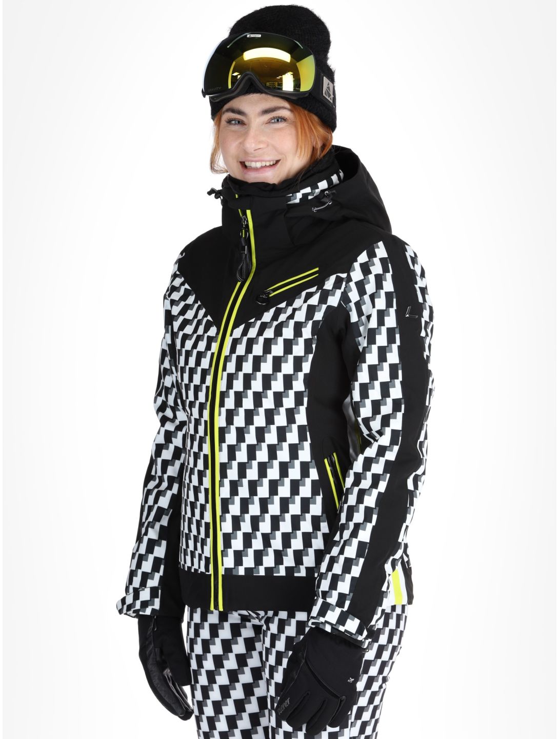 Luhta, Laukukero ski jacket women Black / White black, white 