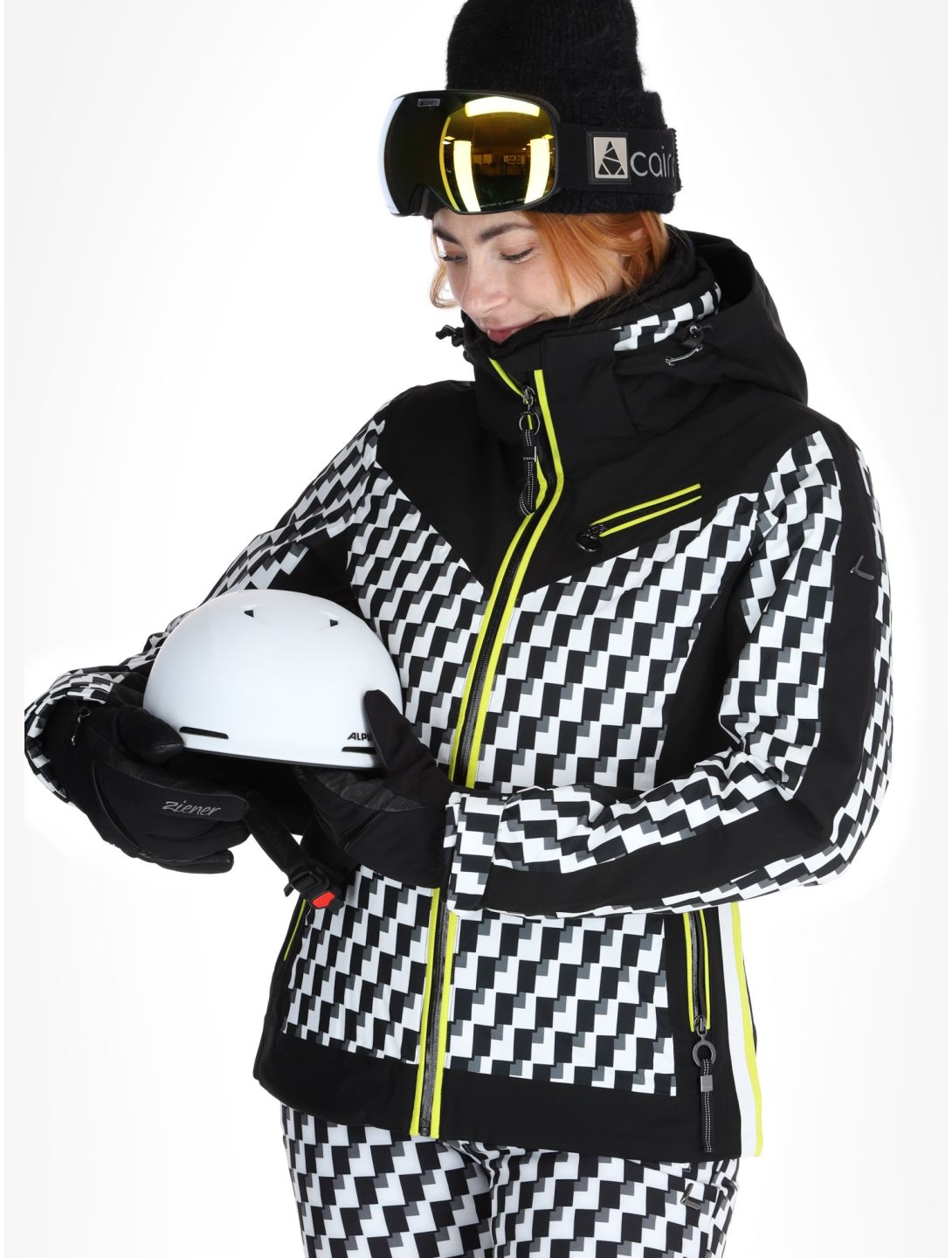 Luhta, Laukukero ski jacket women Black / White black, white 