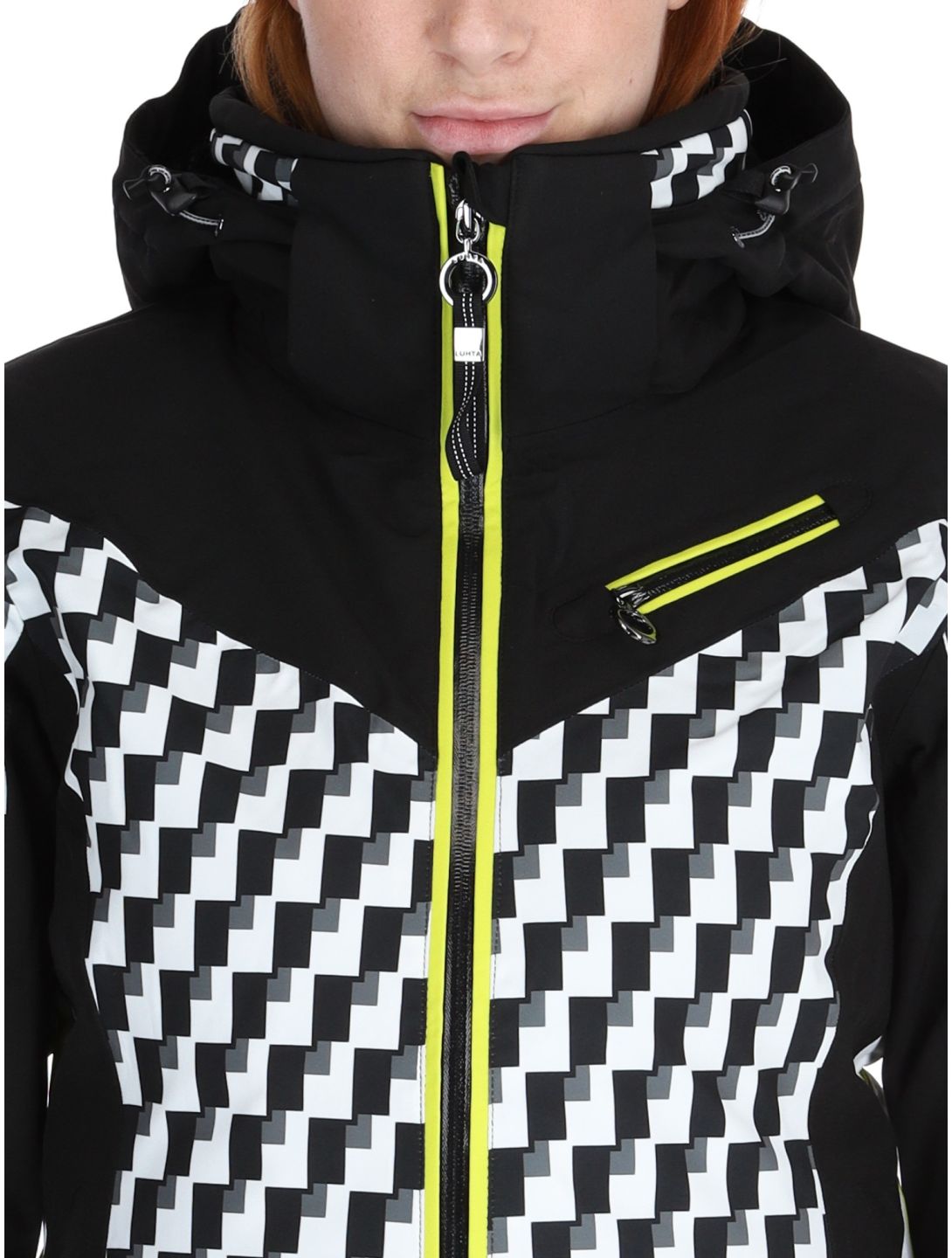 Luhta, Laukukero ski jacket women Black / White black, white 