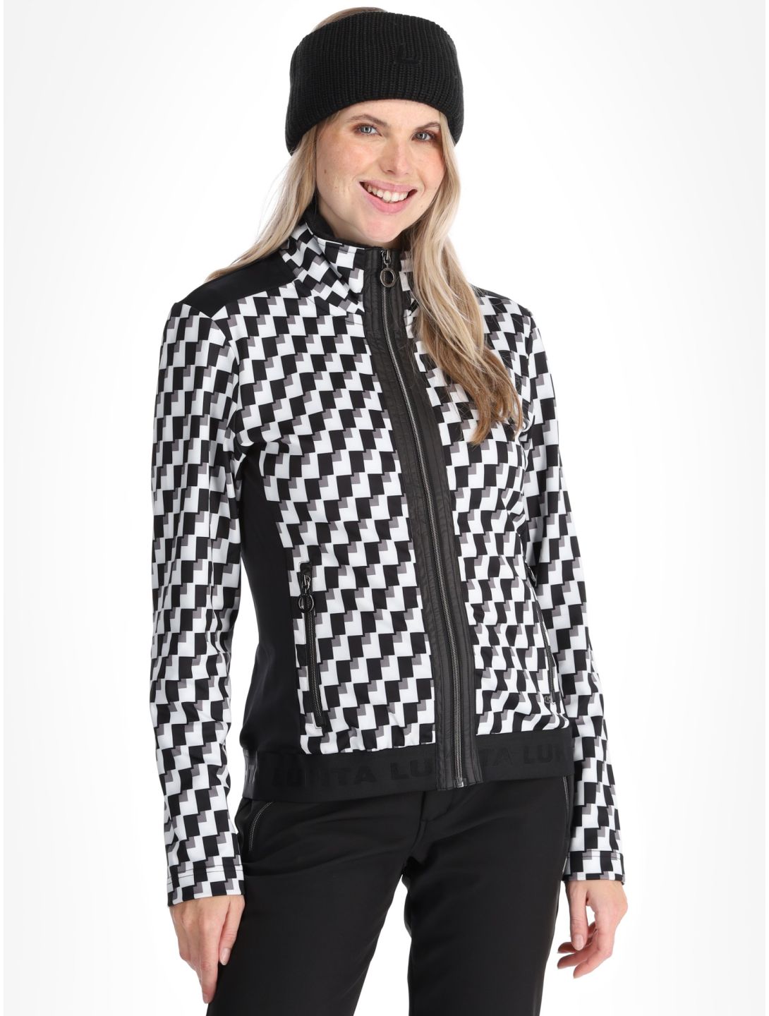 Luhta, Lompola jacket women Black / White black, white 