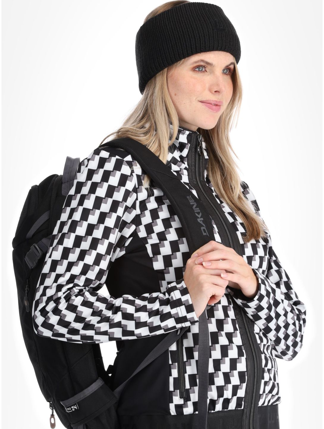 Luhta, Lompola jacket women Black / White black, white 