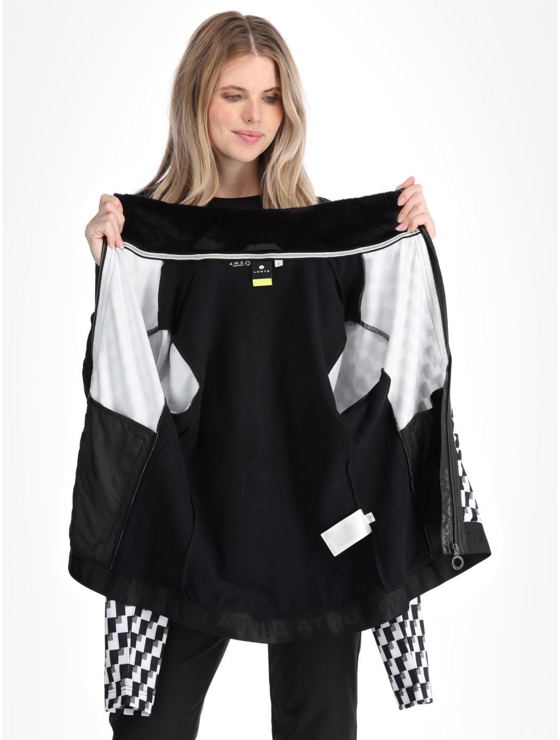 Luhta, Lompola jacket women Black / White black, white 