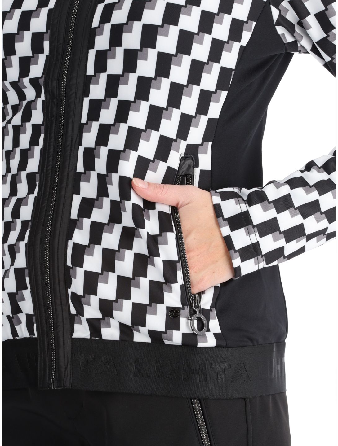 Luhta, Lompola jacket women Black / White black, white 