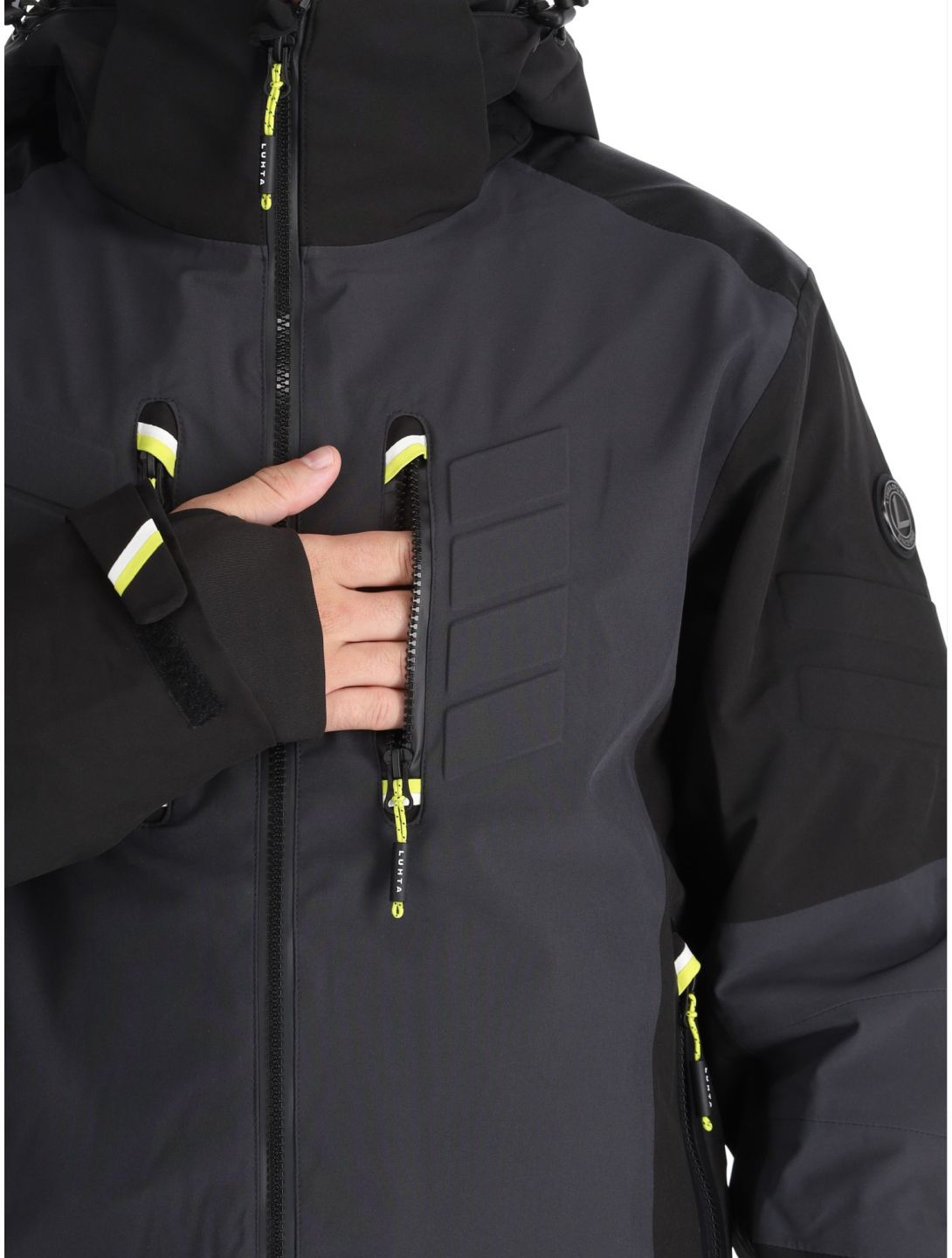 Luhta, Ailigas ski jacket men Anthracite grey 