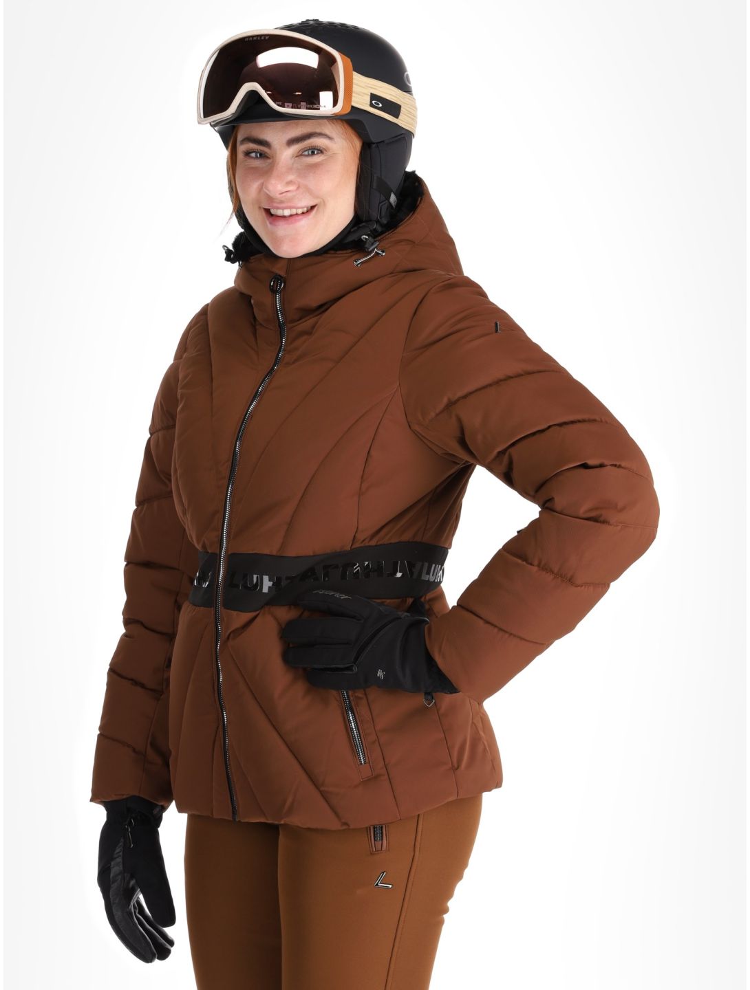 Luhta, Hakolahti ski jacket women Chocolat brown 