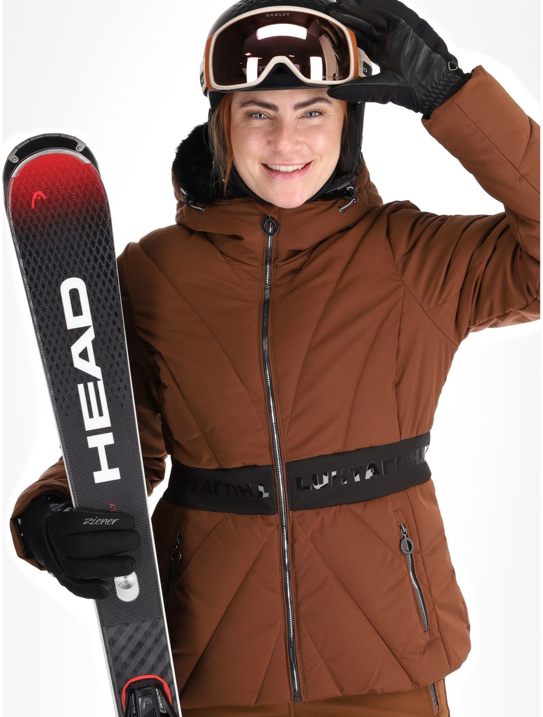 Luhta, Hakolahti ski jacket women Chocolat brown 