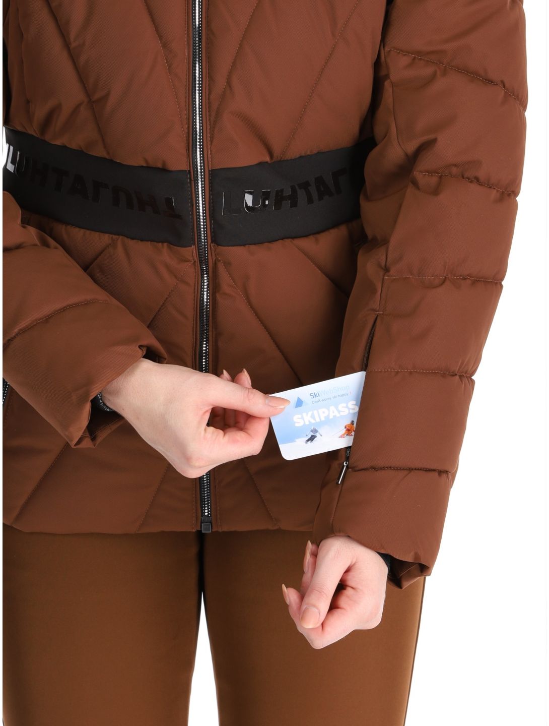 Luhta, Hakolahti ski jacket women Chocolat brown 