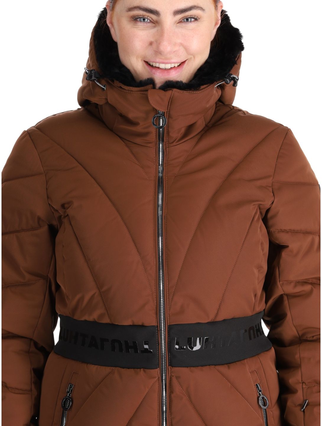 Luhta, Hakolahti ski jacket women Chocolat brown 