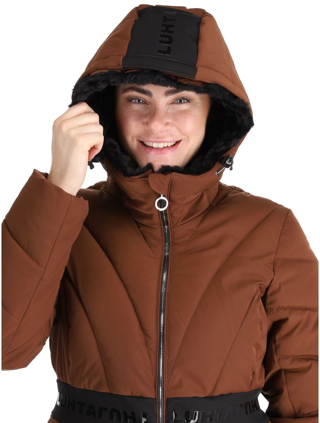 Luhta, Hakolahti ski jacket women Chocolat brown 