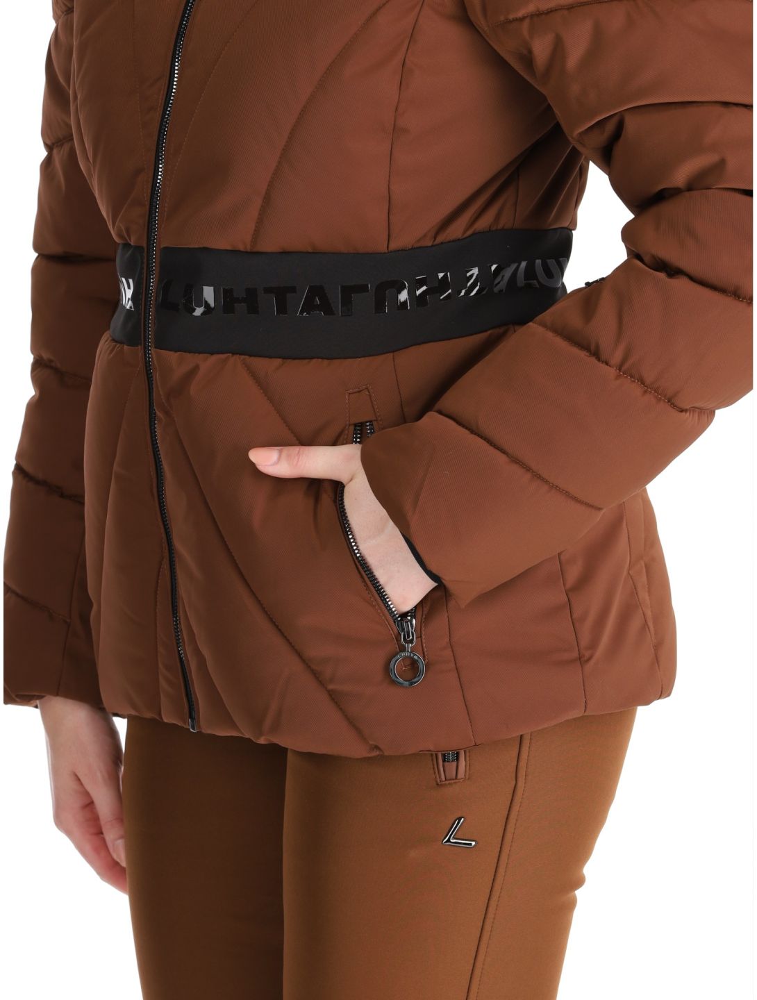 Luhta, Hakolahti ski jacket women Chocolat brown 