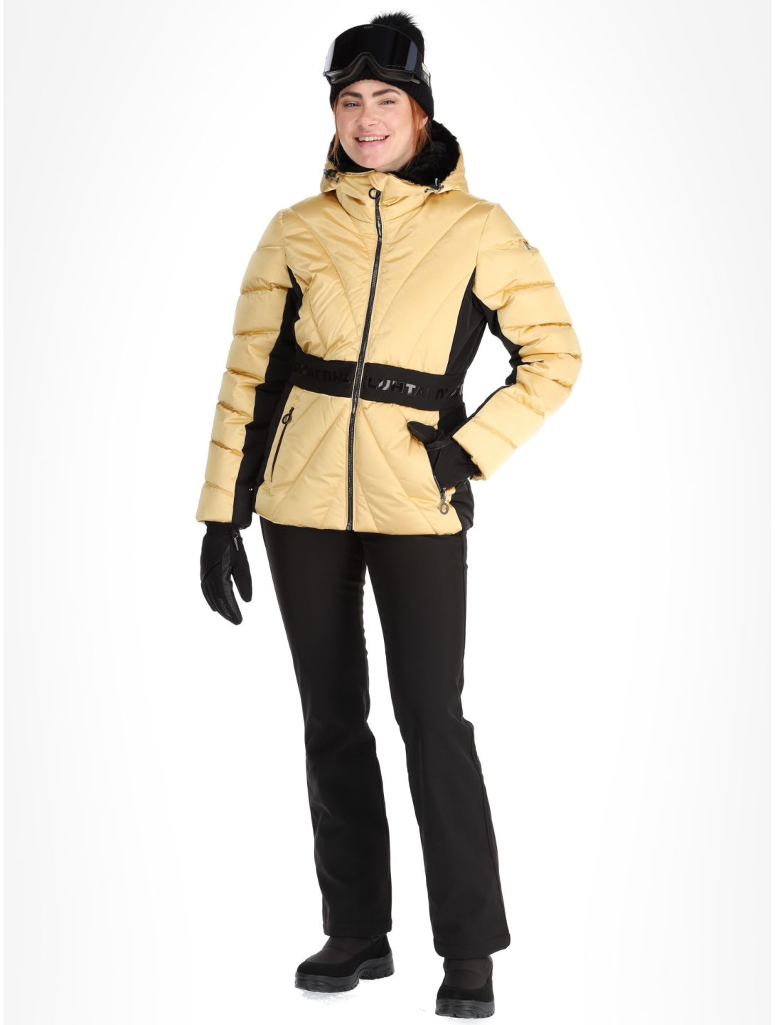 Luhta, Hakolahti ski jacket women Gold Goud 