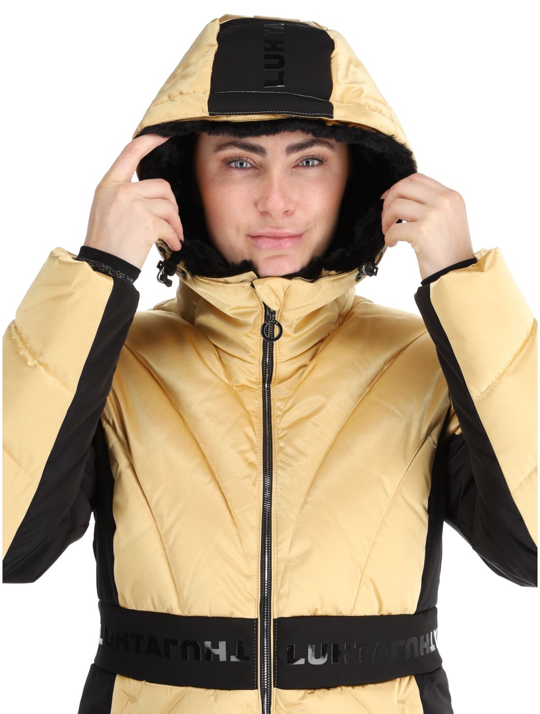 Luhta, Hakolahti ski jacket women Gold Goud 