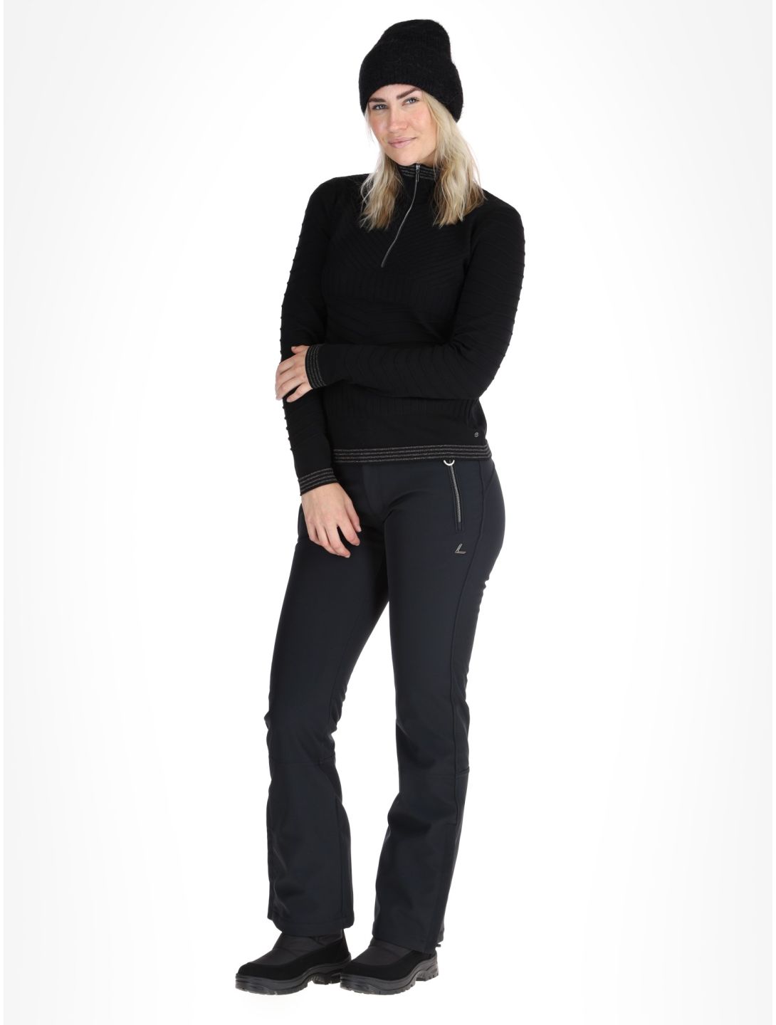 Luhta, Halso pullover women Black black 