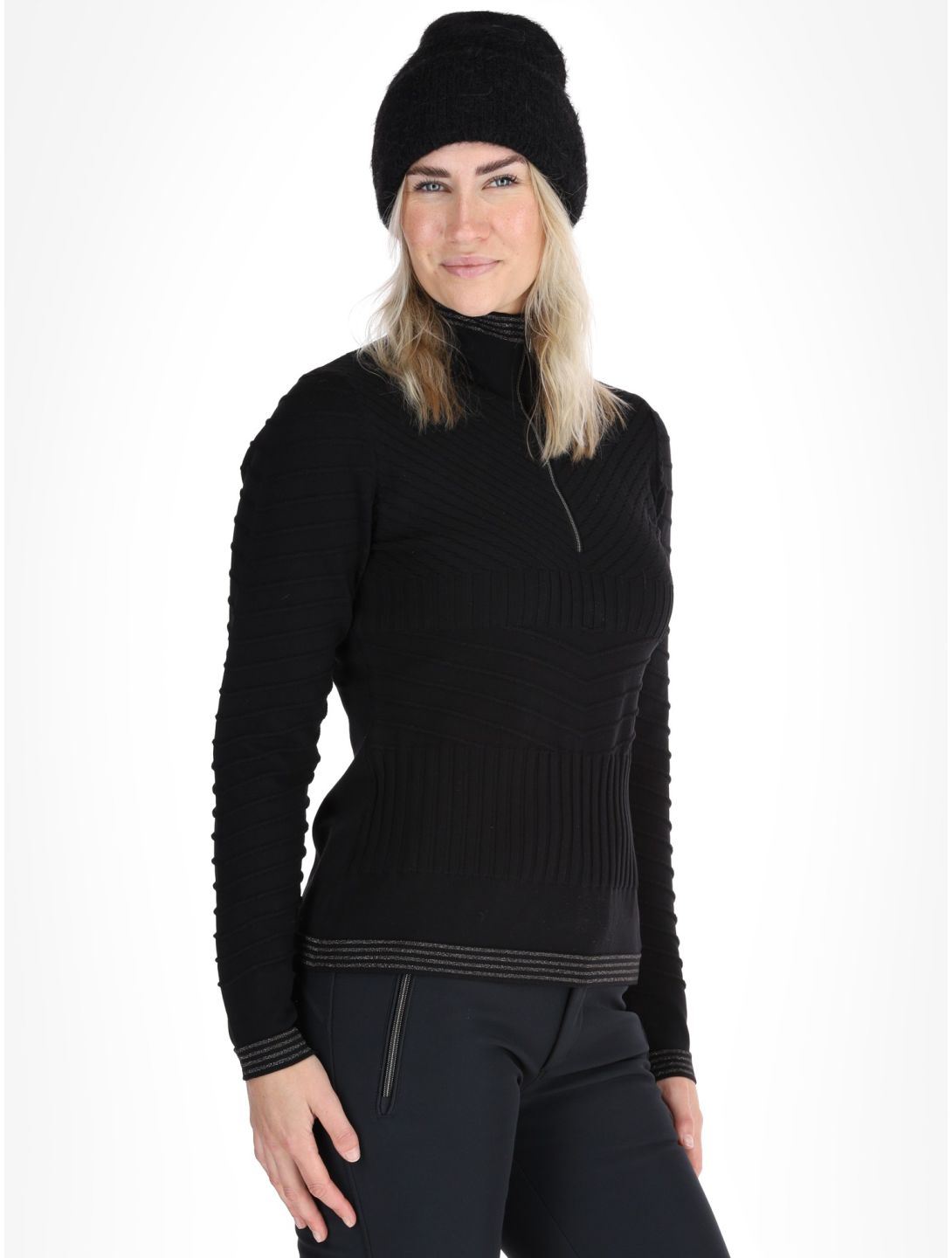 Luhta, Halso pullover women Black black 