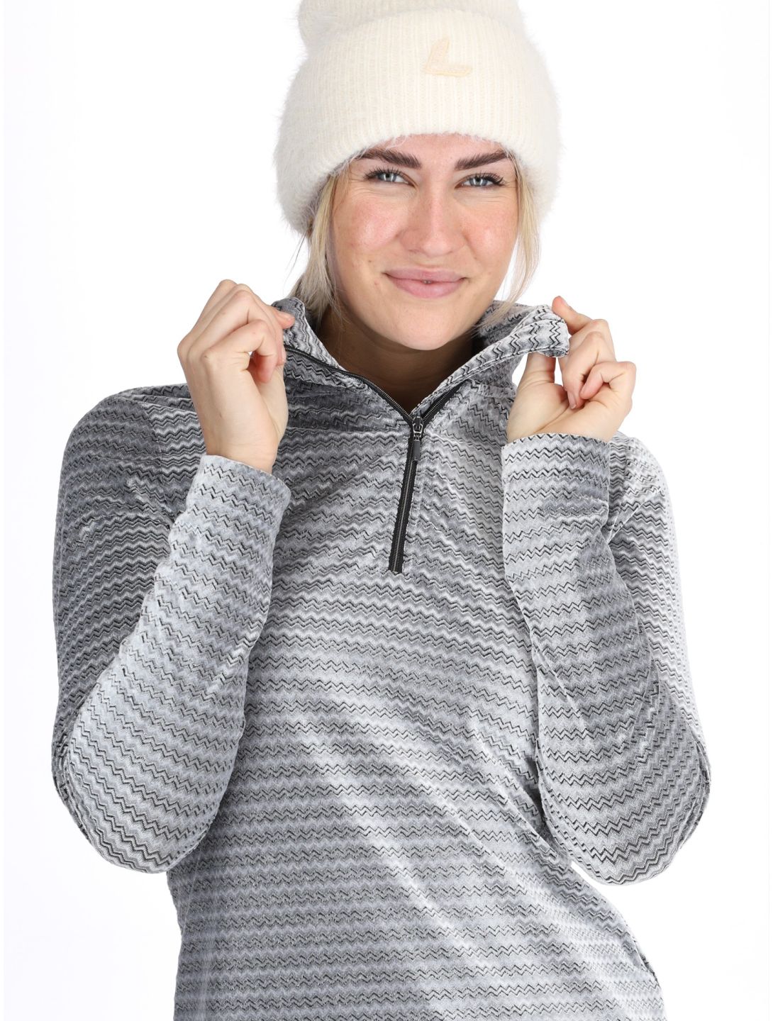 Luhta, Haltiansaar pullover women Anthracite grey 