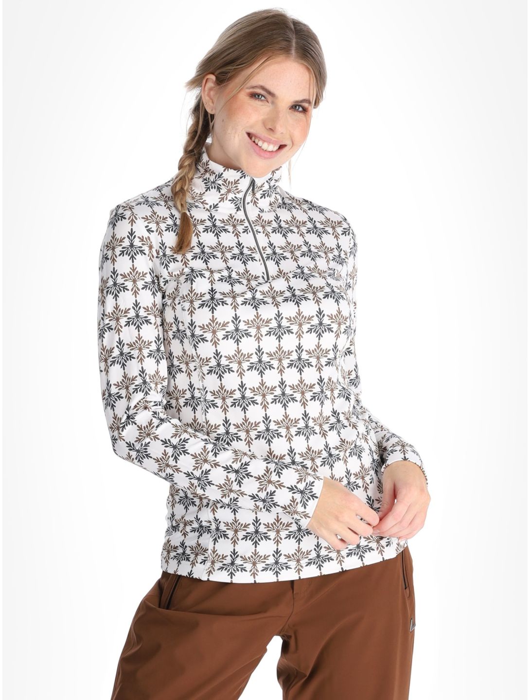 Luhta, Hamanki pullover women Chocolat brown 