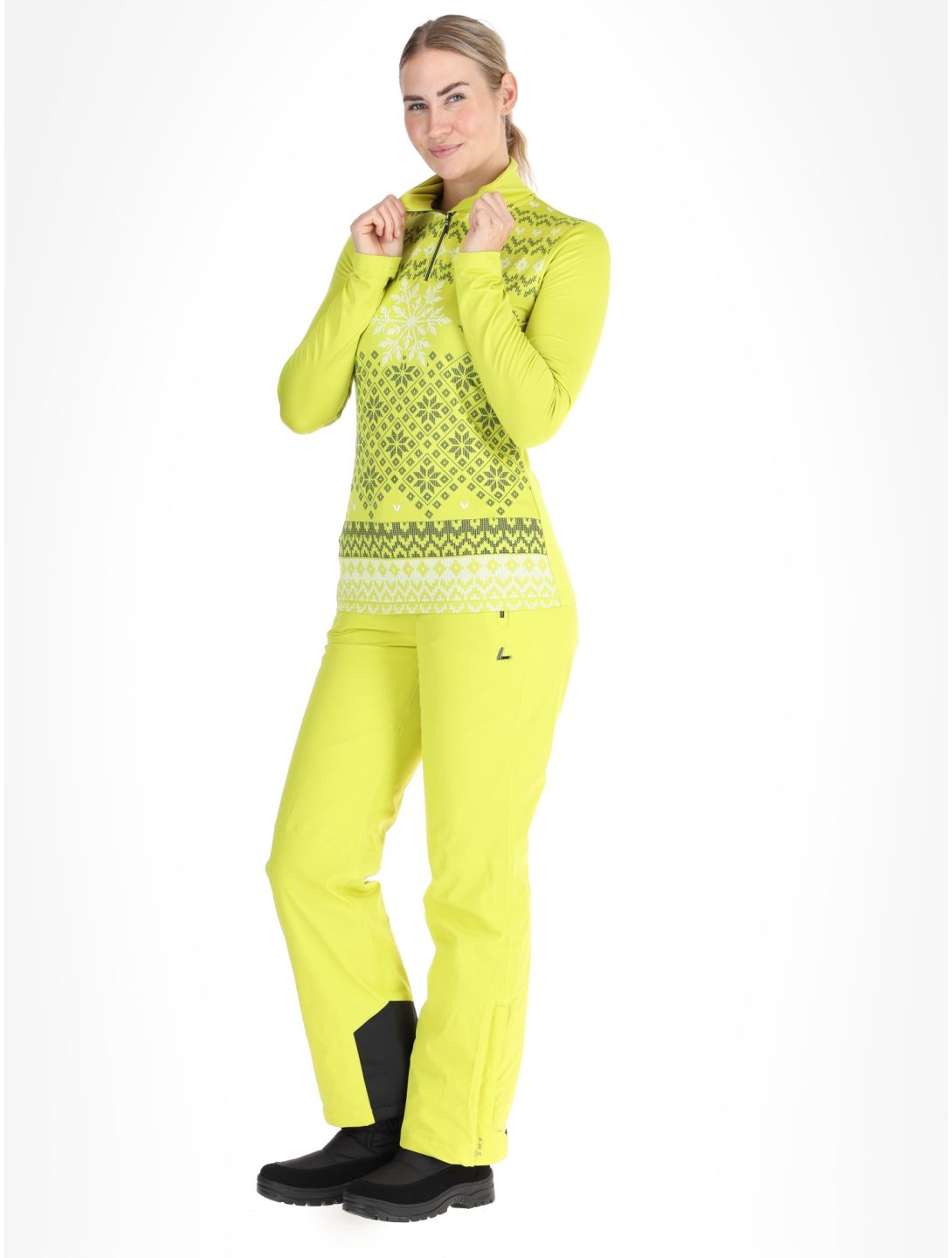 Luhta, Hangist pullover women Aloe green 