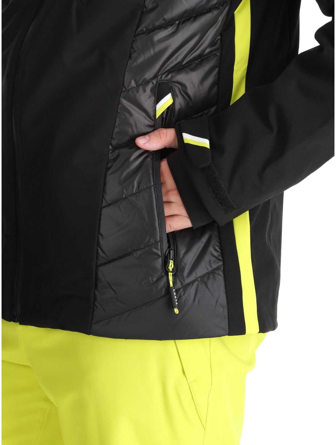 Luhta, Hookana ski jacket men Black black 