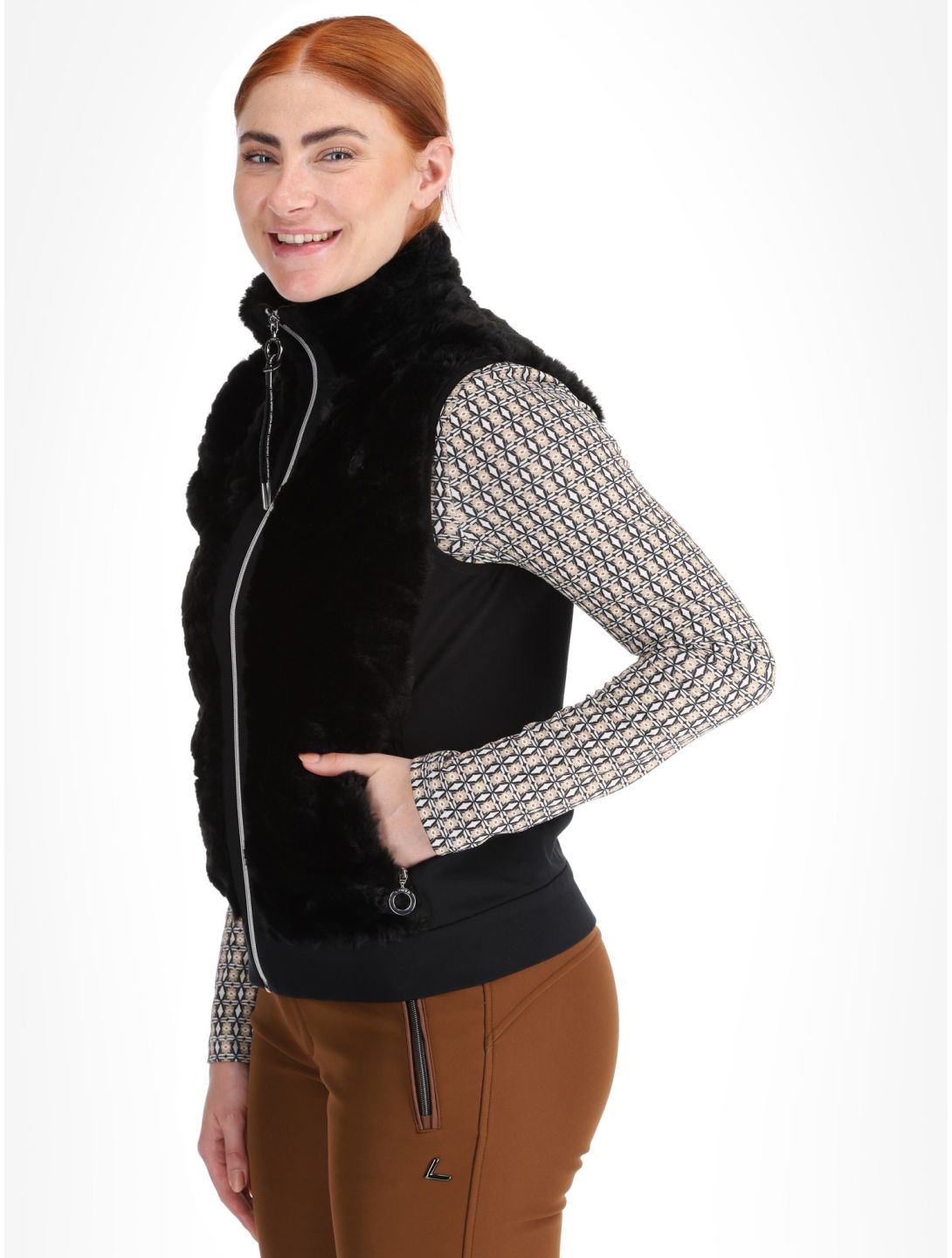 Luhta, Huittilahti body warmer women Black black 