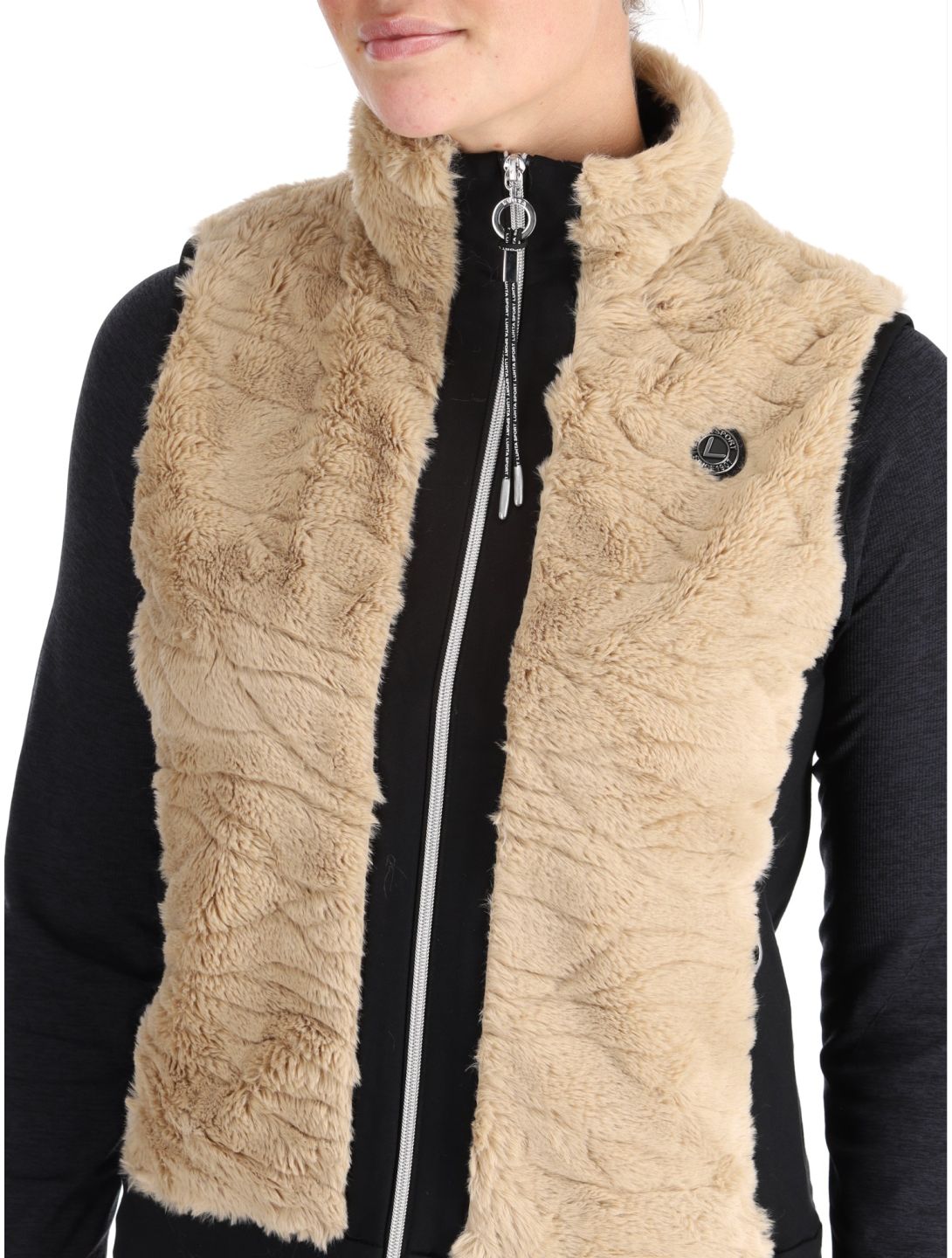 Luhta, Huittilahti body warmer women Powder beige 