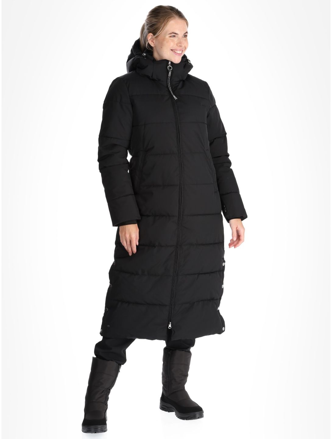 Luhta, Iisalmi winter jacket women Basic Black black 