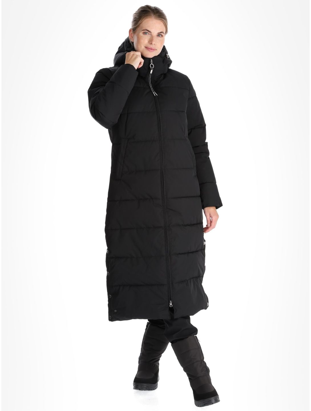 Luhta, Iisalmi winter jacket women Basic Black black 