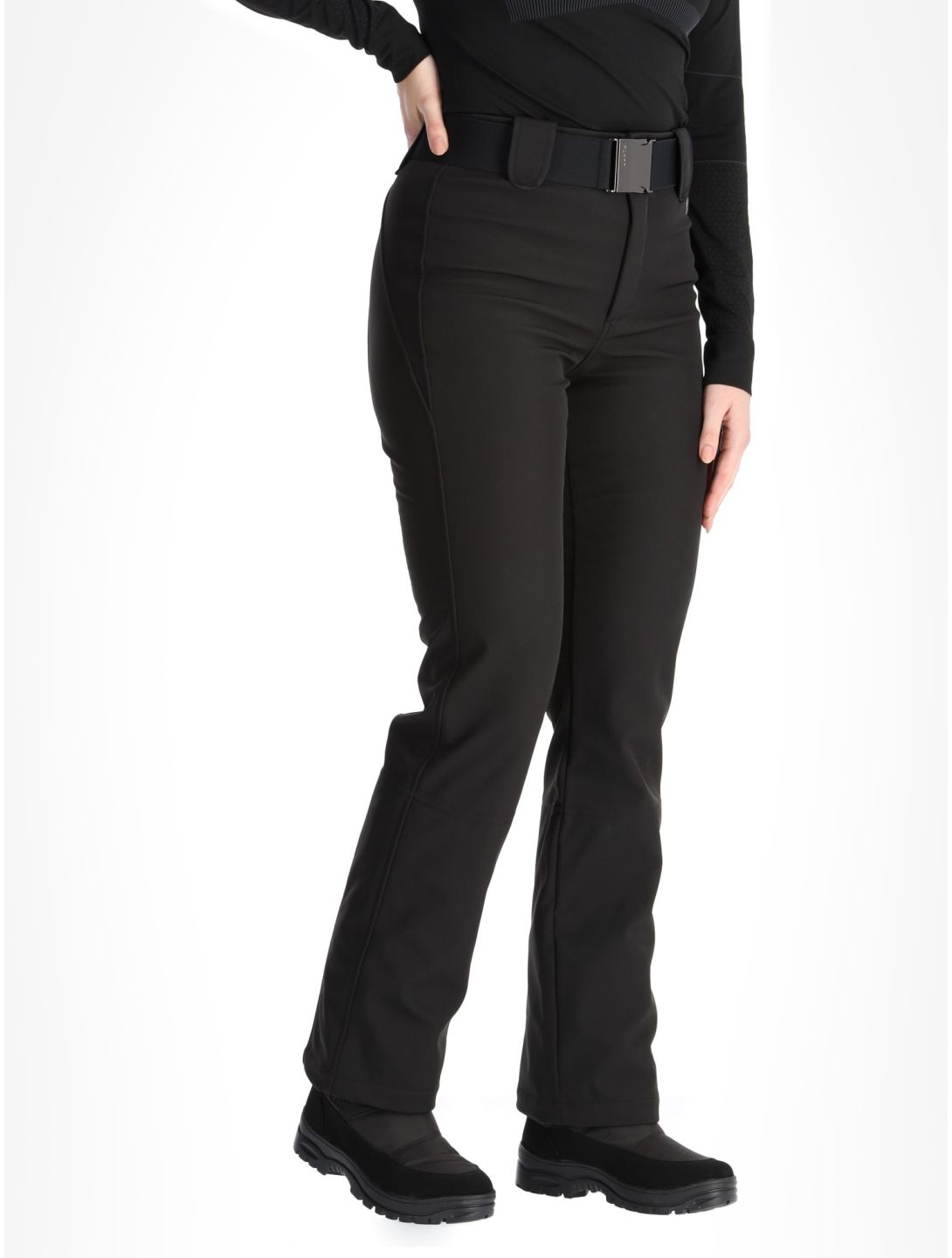 Luhta, Joensuu softshell ski pants women Black black 