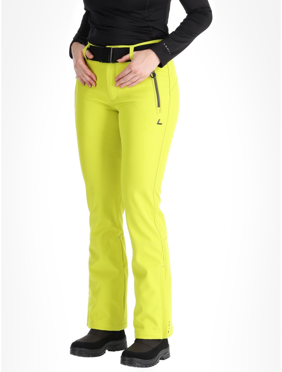 Luhta, Joentaus softshell ski pants women Aloe green 