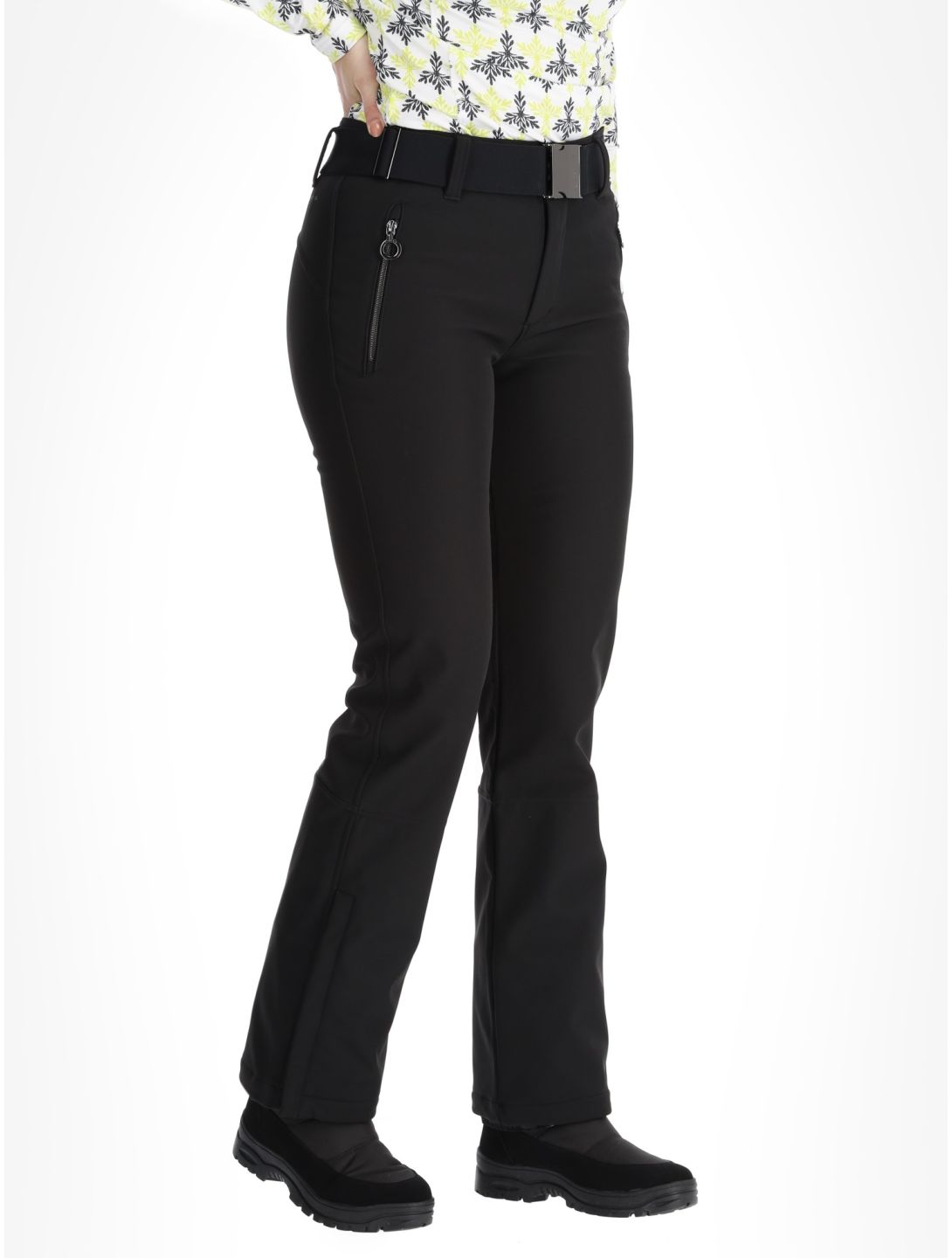 Luhta, Luhta Joentaus softshell ski pants women Black black 