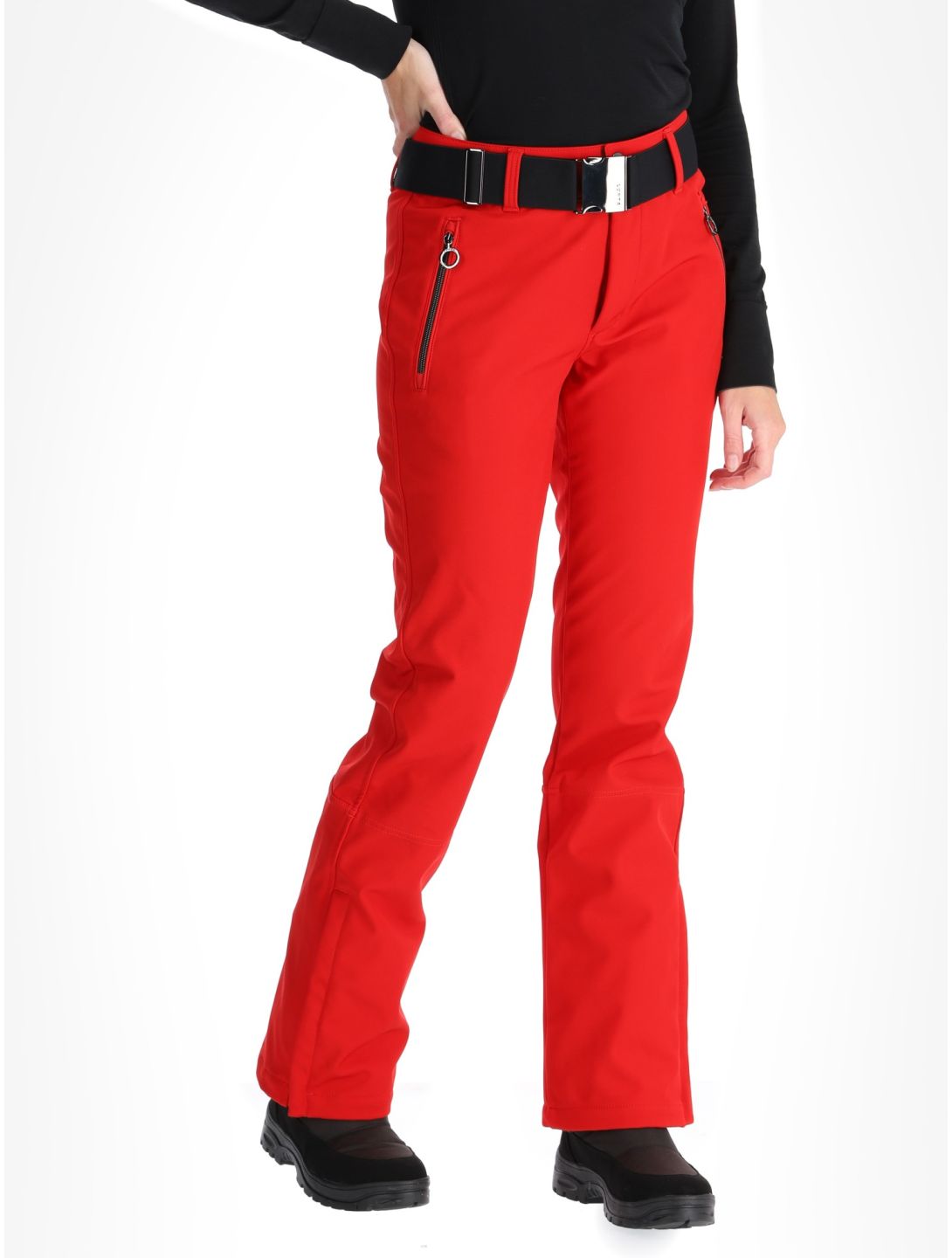 Luhta, Joentaus softshell ski pants women Cranberry red 