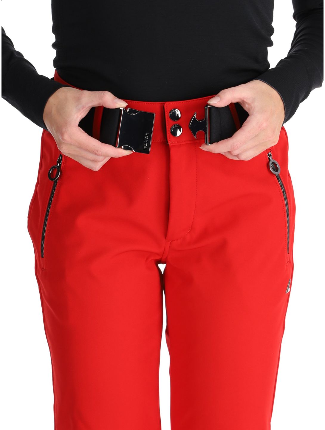 Luhta, Joentaus softshell ski pants women Cranberry red 