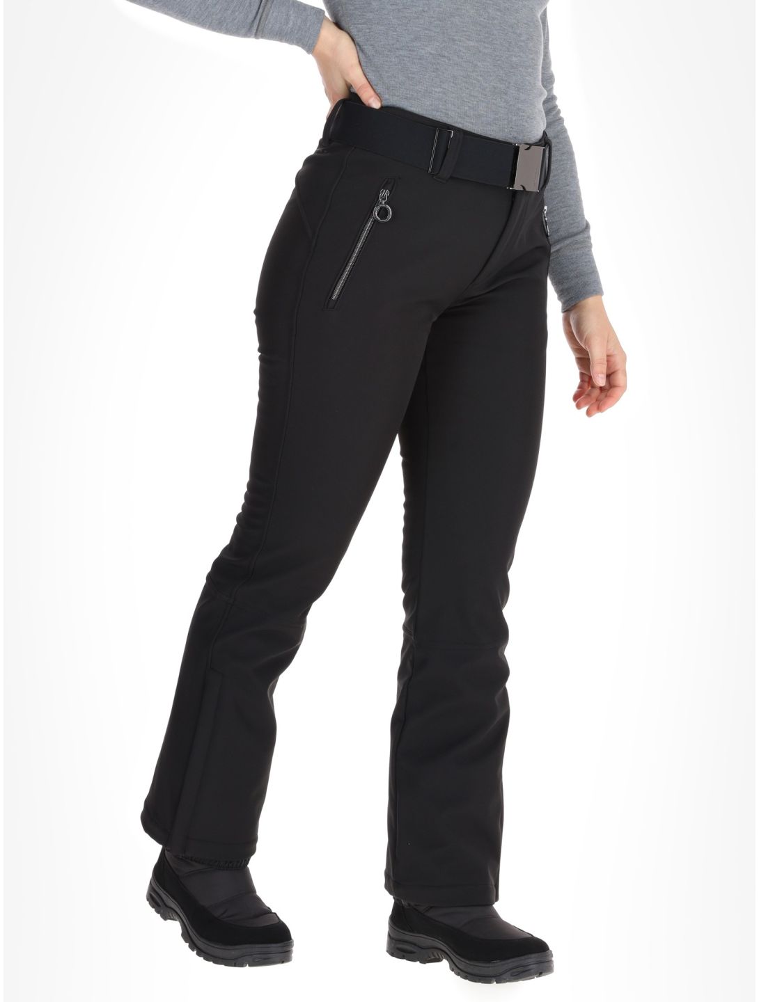 Luhta, Luhta Joentaus C softshell ski pants women Black black 