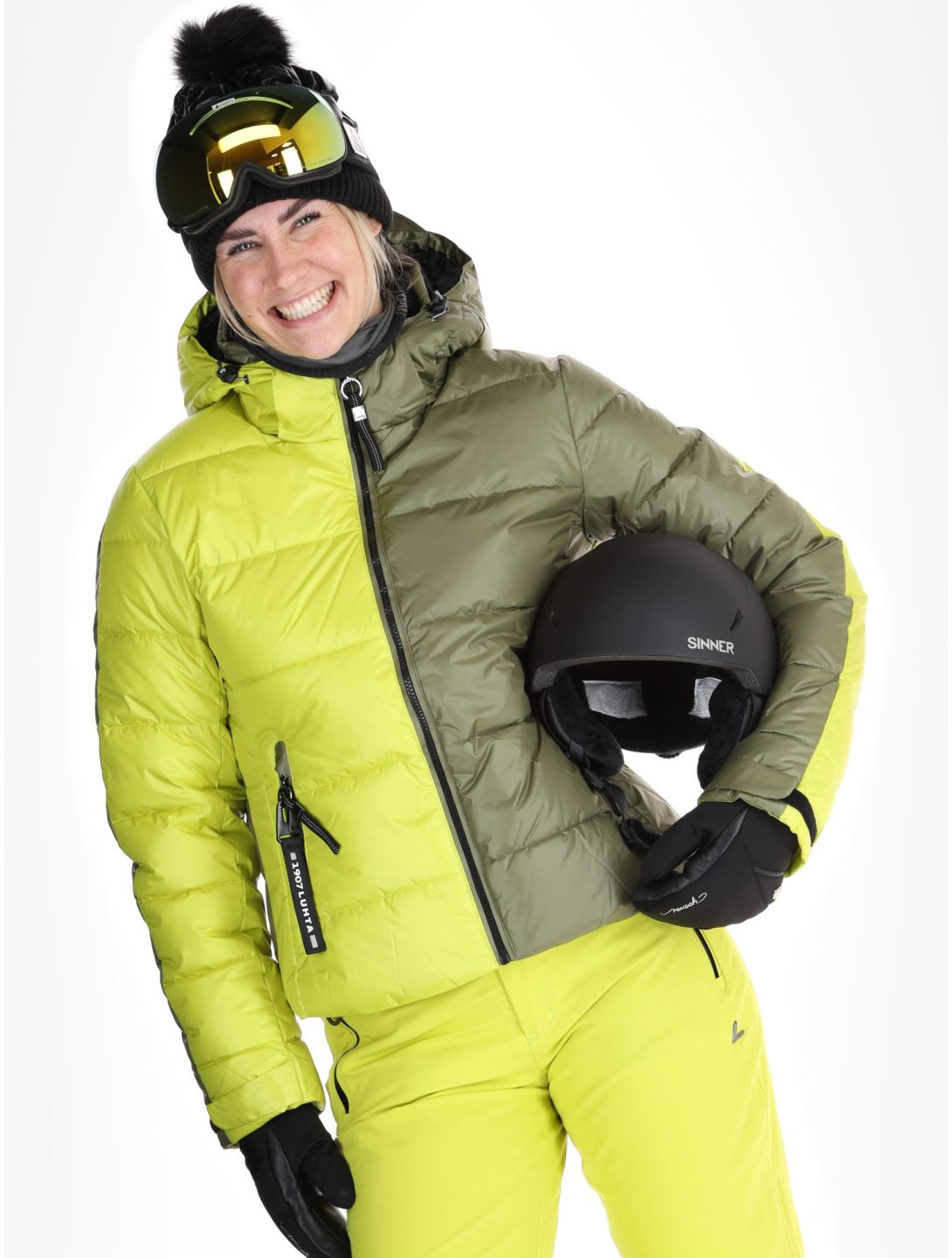 Luhta, Kallunki ski jacket women Aloe green 