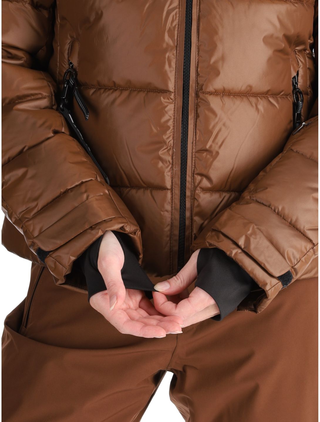 Luhta, Kallunki ski jacket women Chocolat brown 